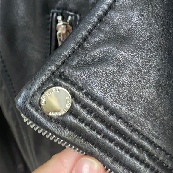 Michael By Michael Kors leather jacket - Picture 4 of 8